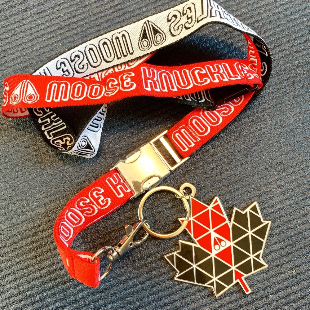 Brand New Moose Knuckles Lanyard 🍁